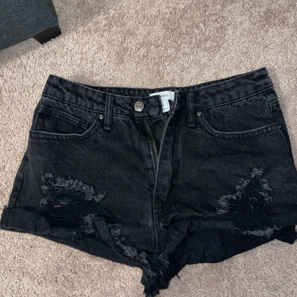 Forever 21 Black Shorts